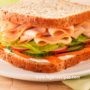 Turkey veggie sandwich