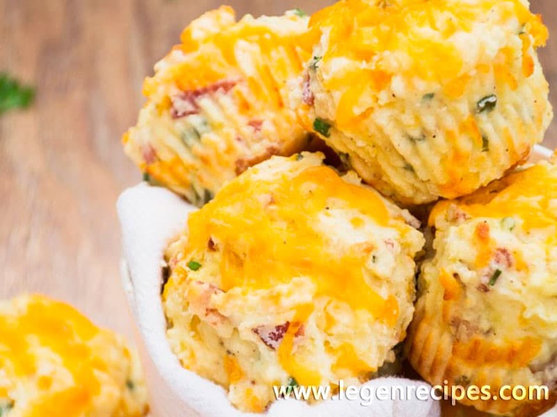 Fully-Loaded Baked Potato Muffins